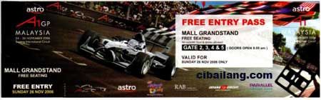 A1 Ticket Malaysia